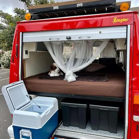 Conny, A Mercedes Firefighter Camper Los Cristianos (Tenerife)