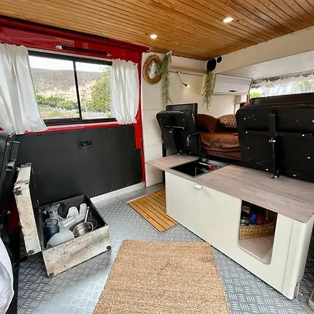 Campsite Conny, A Mercedes Firefighter Camper Los Cristianos (Tenerife)