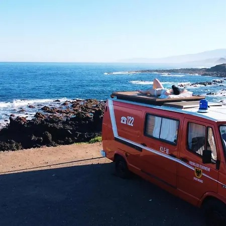 Conny, A Mercedes Firefighter Camper Camping *
