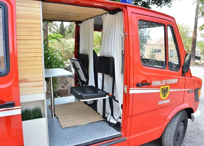 Conny, A Mercedes Firefighter Camper Los Cristianos (Tenerife)